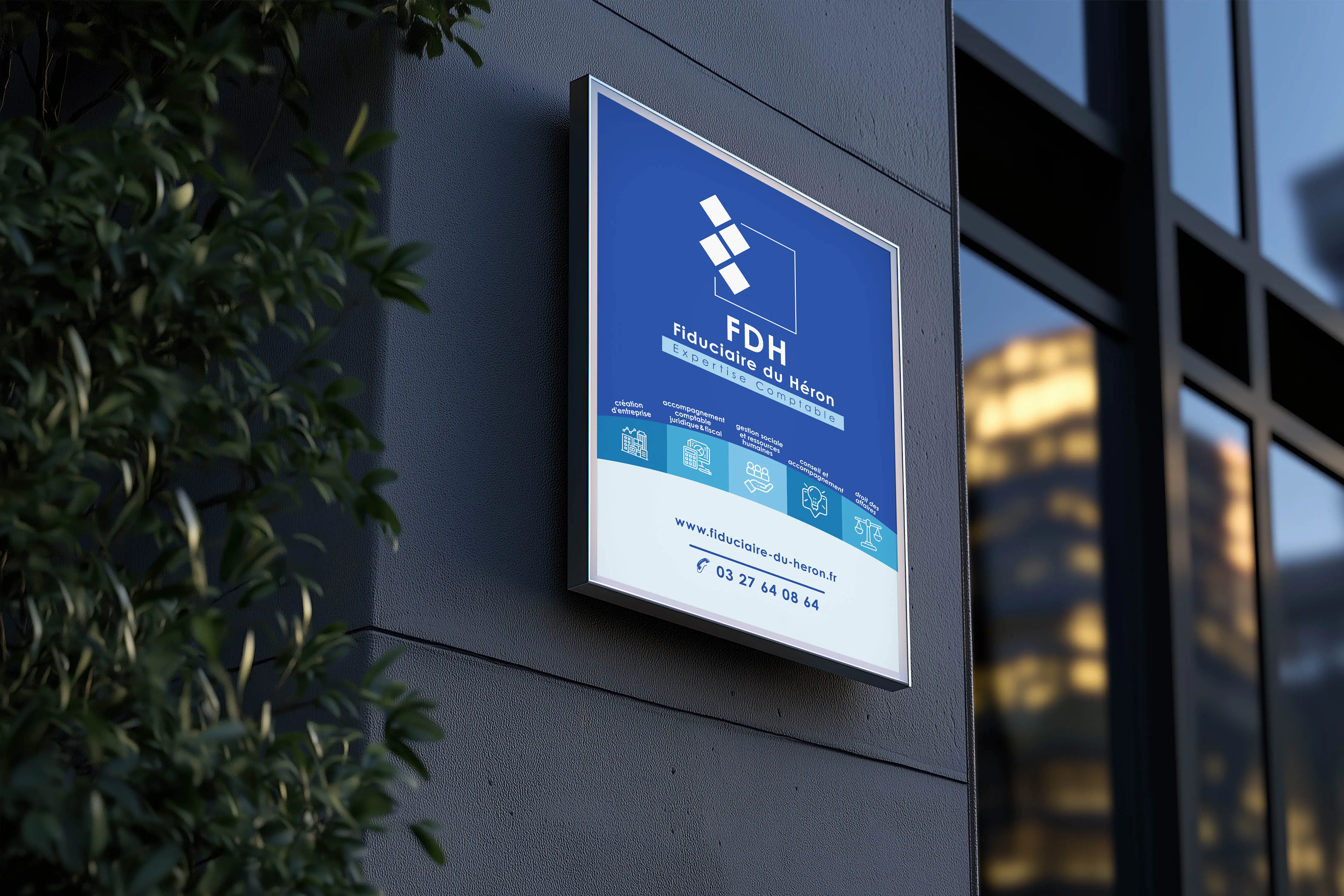 Panneaux bâches enseignes fabrication française