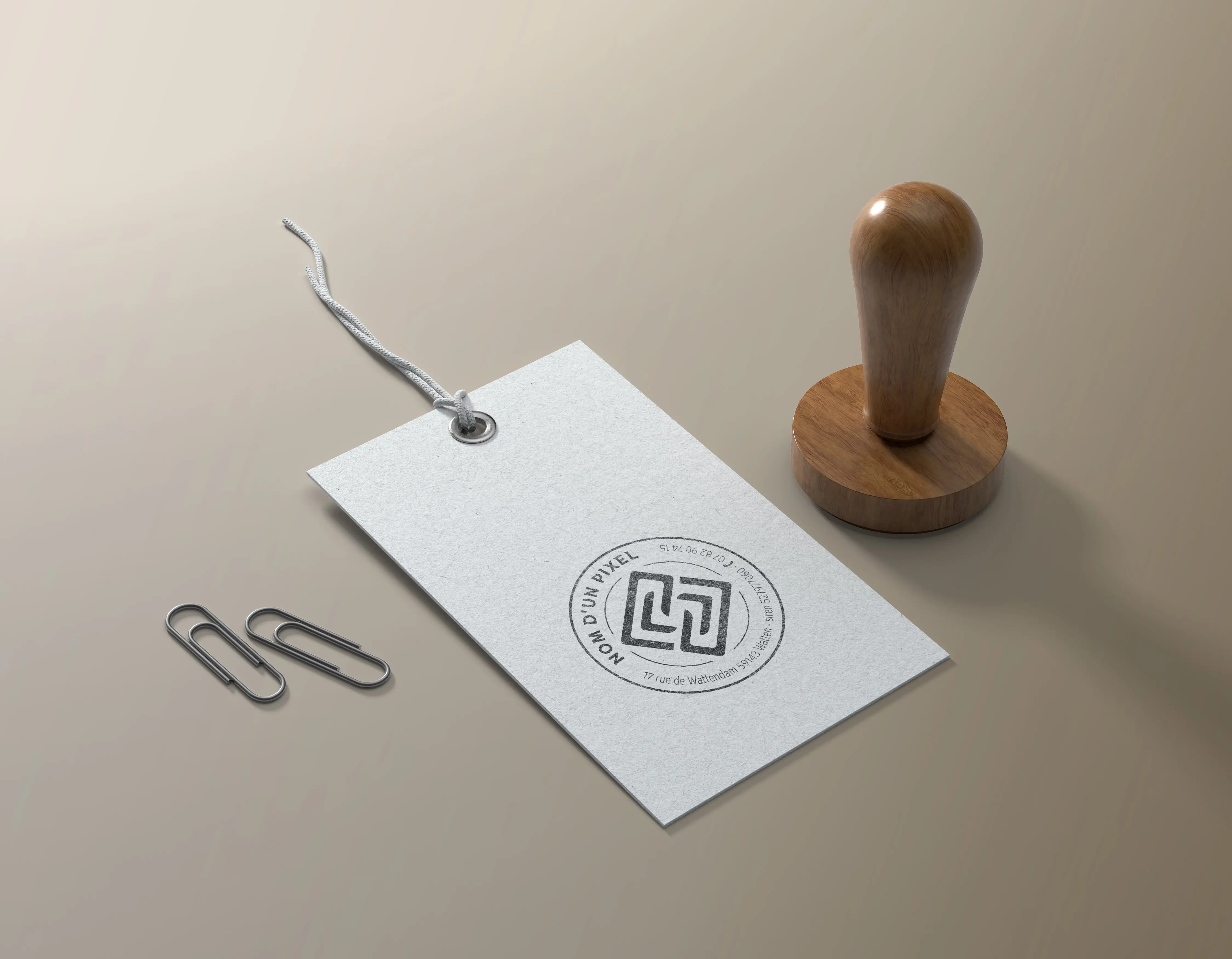 Tampons personnalisés commerçants artisans