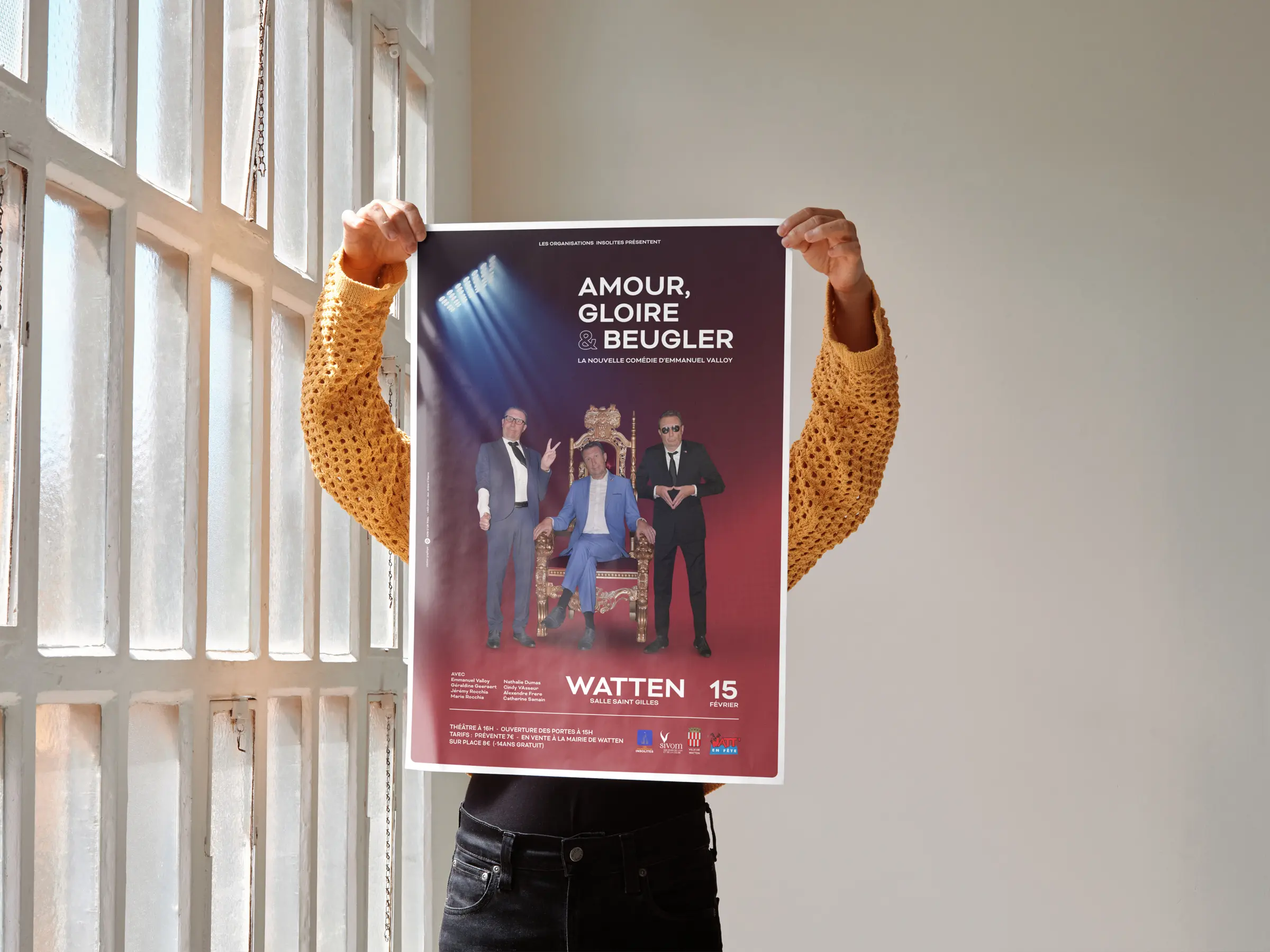 Refonte d'affiche Théâtre — Graphiste indépendante