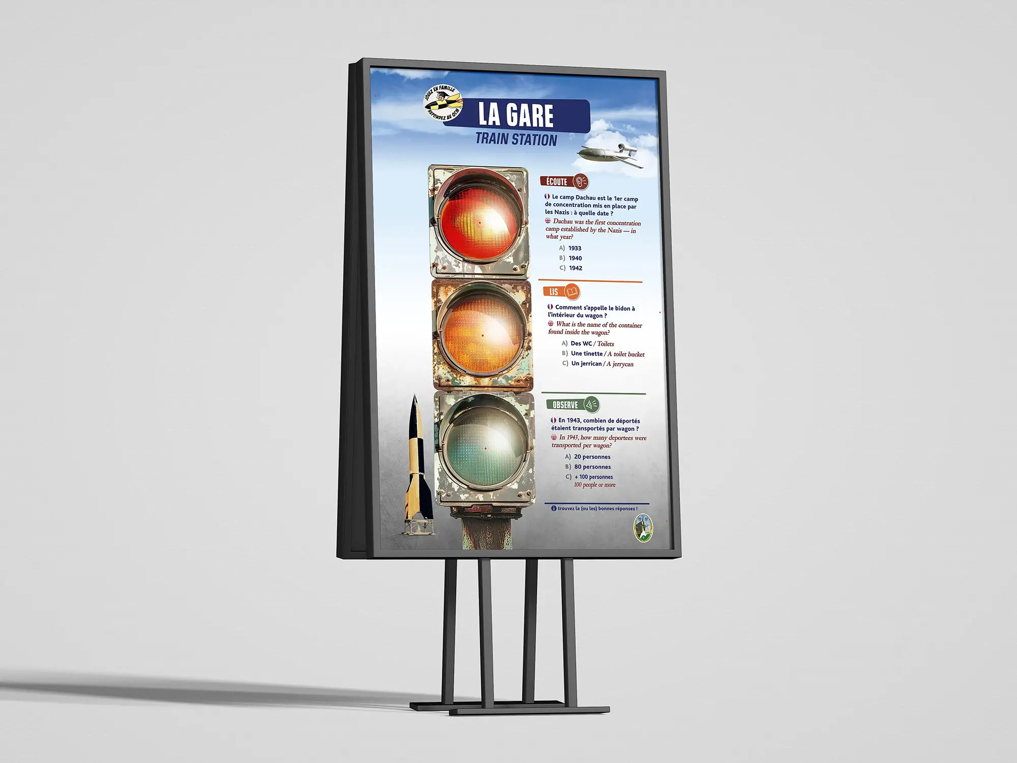 Panneau bâche fabrication française - Graphiste Dunkerque