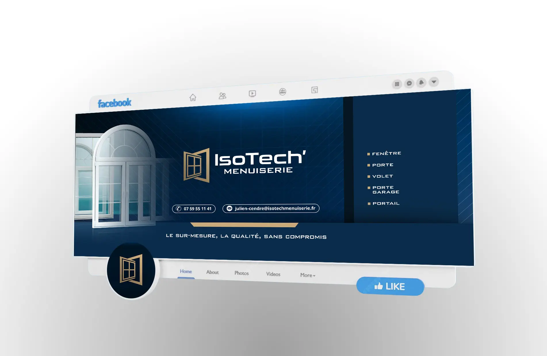 Signature mail professionnelle graphiste Calais