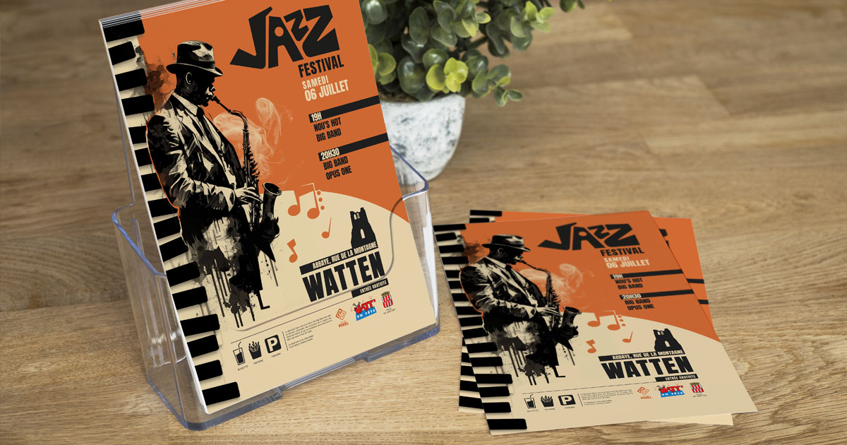 Création de flyers pour entrepreneur - Graphiste freelance